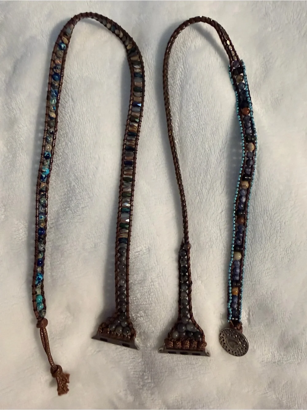Cape Diablo Multi-Strand Beaded Wrap Bracelet Apple Watch band.